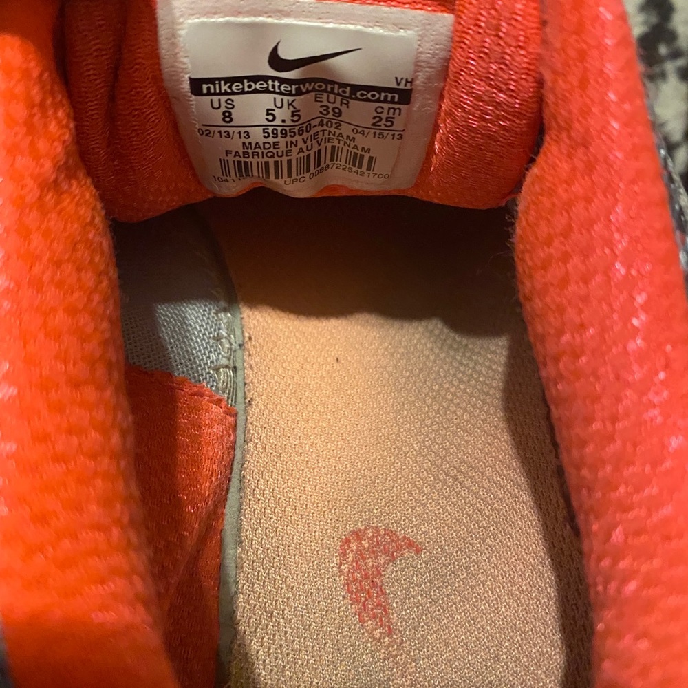 Nike Women’s Dual Fusion Running Training Shoes Gray Pink  Size 8 - Picture 7 of 7